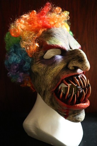 Clown Monster- Zagone Studios "Sick-O" Handmade Mask - Picture 3 of 4