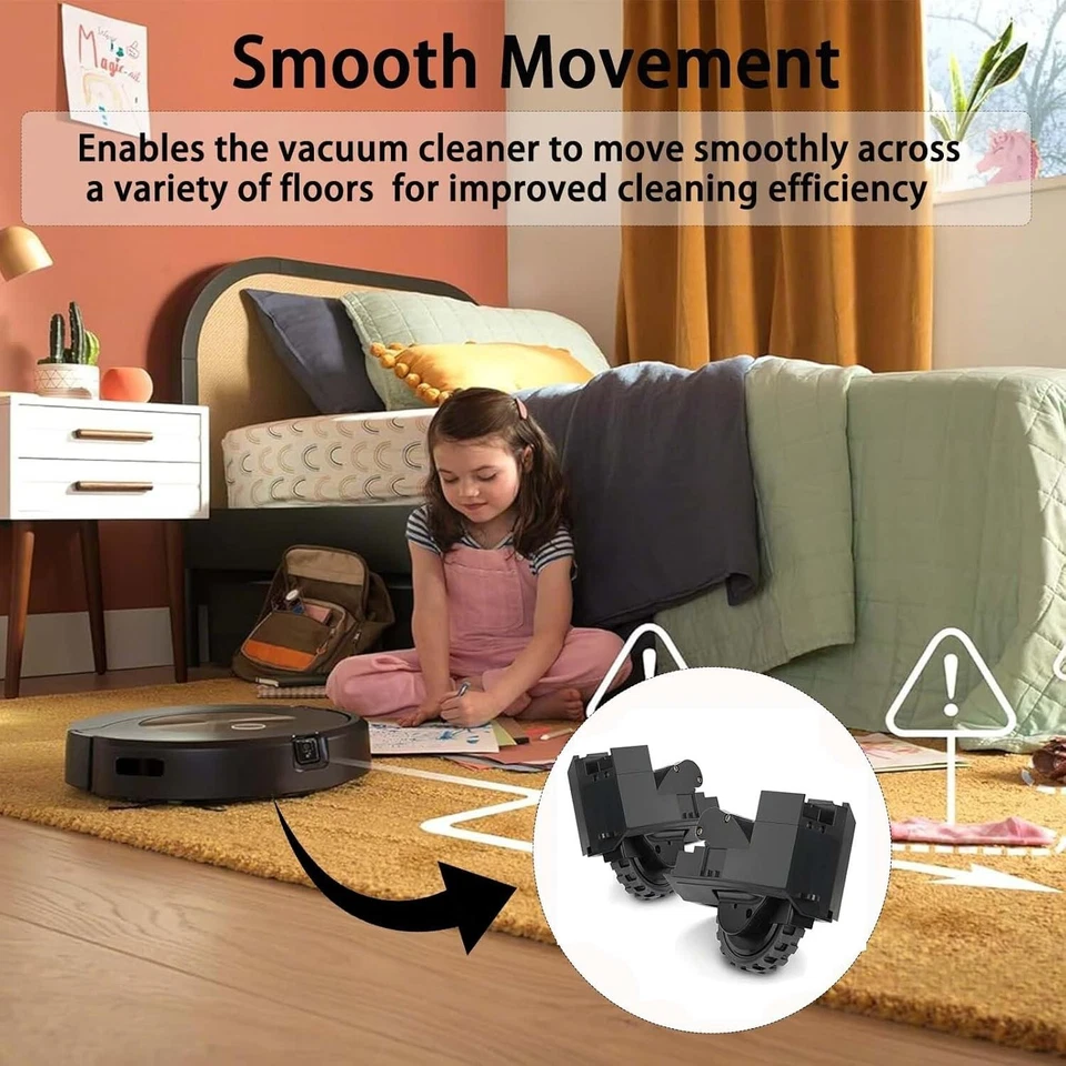 Wheel Module Parts for IRobot Roomba S9 (9150) S9+ S9 Plus (9550) Robot Vacuum: - Image 4 of 4