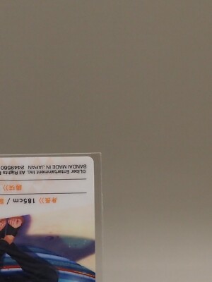 Juza Hyodo A3 Trading Card Wafers No.12 Bandai Anime Japan