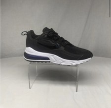 Nike Air Max 270 React Metallic Purple Eggplant White Black cj0619-002 Size 10