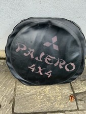 Genuine Mitsubishi Pajero Black 4x4 wheel cover rear spare tyre wheelcover