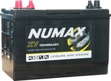 2 x Numax XV27MF 12V 95AH XV Leisure Marine Batteries XV27MF X 2