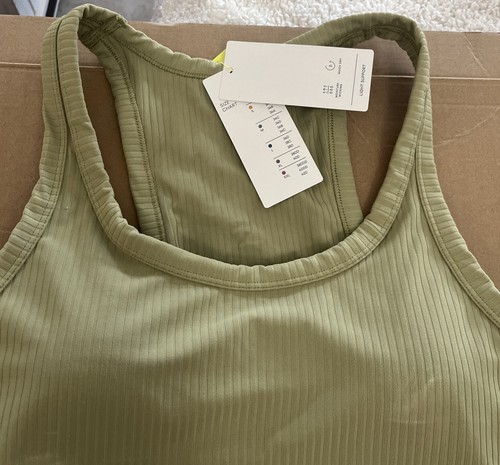 Sujetador deportivo All In Motion para mujer talla pequeña soporte ligero acanalado espalda deportiva palangre - Imagen 3 de 8