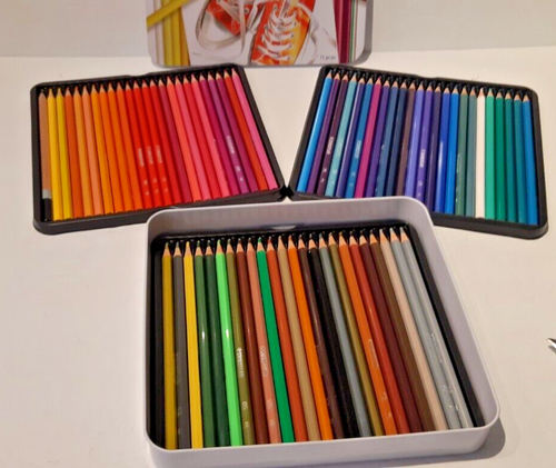 Lata de lápiz Staedtler. Juego de 72 lápices. Como nuevo - Imagen 4 de 12