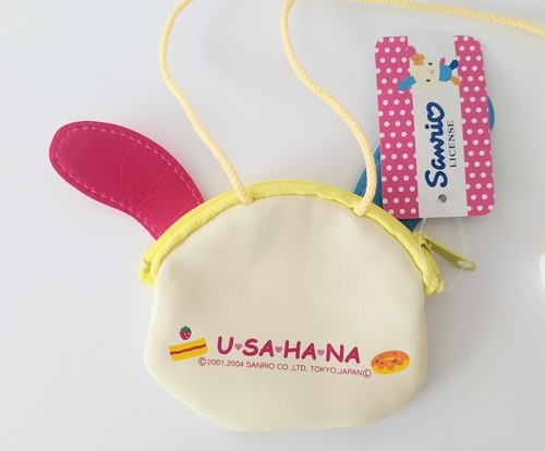 Mini borsa e supporto foto Sanrio Usahana (Enjoy Idol) nuovo Giappone F/S - Foto 3 di 9