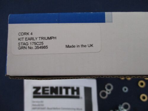 TRIUMPH STAG STROMBERG CD175 VERGASER UMBAUSATZ - Bild 4 von 4