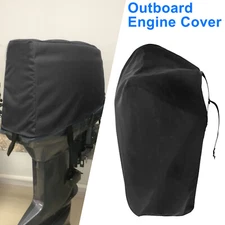 Outboard Motor Engine Cover for Boat Motor 100-150HP Waterproof 420D Heavy-Duty
