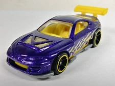 Power Pro Hot Wheels 2014 Police Pursuit Metalflake Purple OH5 Wheels 1:64 Loose