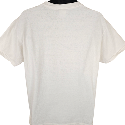 Vintage Porcupine Mountains T Shirt Mens Size Large White 90s Michigan Moose - Picture 6 of 9