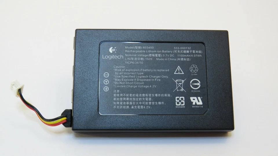 Logitech G933 Gaming Headset original Ersatz-Akku, auch für Logitech G533 & G935 - Bild 4 von 4