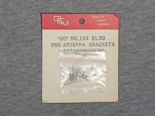 Quality Craft Models HO PRR Antenna Brackets & Transmitters No.124 ~ TS