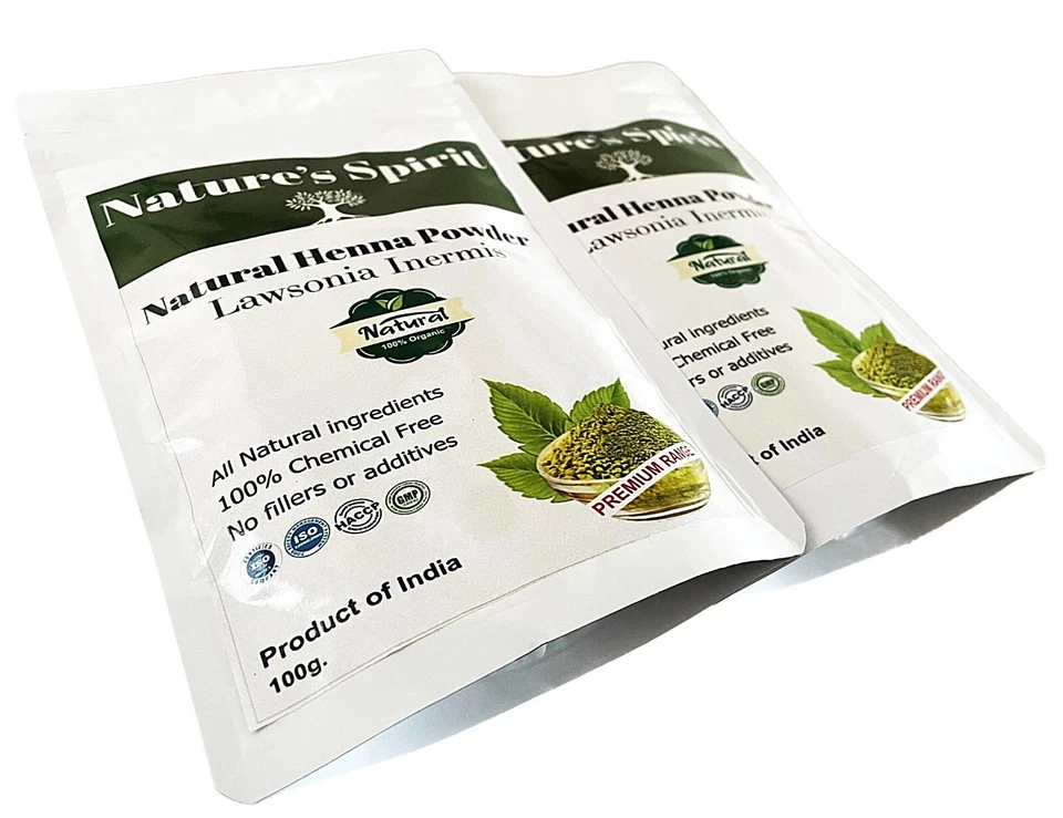 Natural Organic Henna-400g- 4 x100g-Lawsonia Inermis-Premium Natural Hair Dye - Image 3 of 4