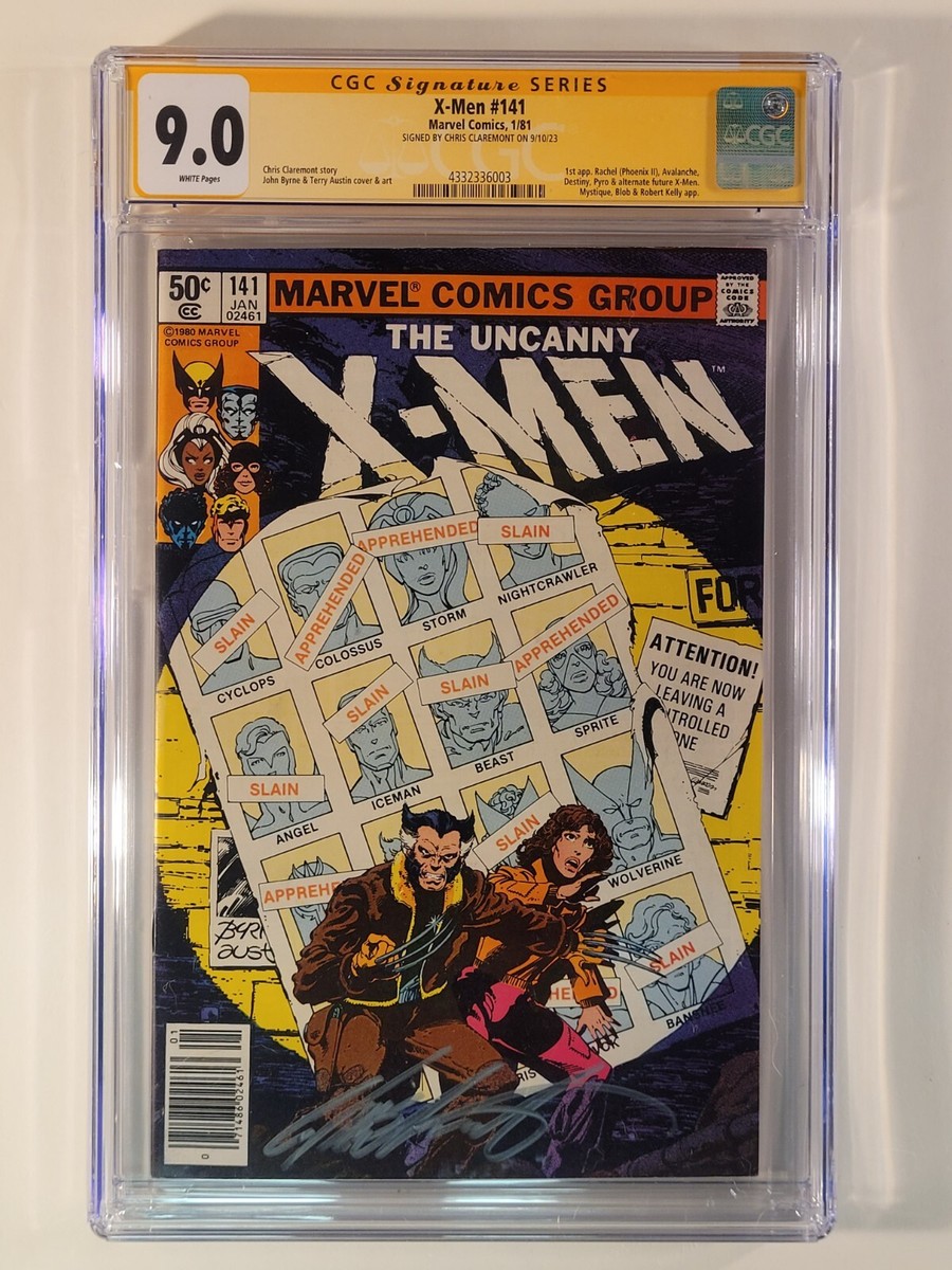 Chris Claremont氏 直筆サイン X-MEN #139 CGC9.0 Chris Claremont氏 直筆サイン X-MEN #139 CGC9.0