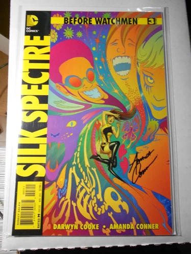 DC Comics Before Watchmen Silk Spectre #3 Signed by Amanda Conner