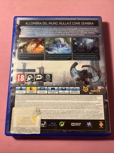 PS4 PLAYSTATION 4 VIDEOSPIEL KILLZONE SHADOW FALL ITA - Bild 2 von 3