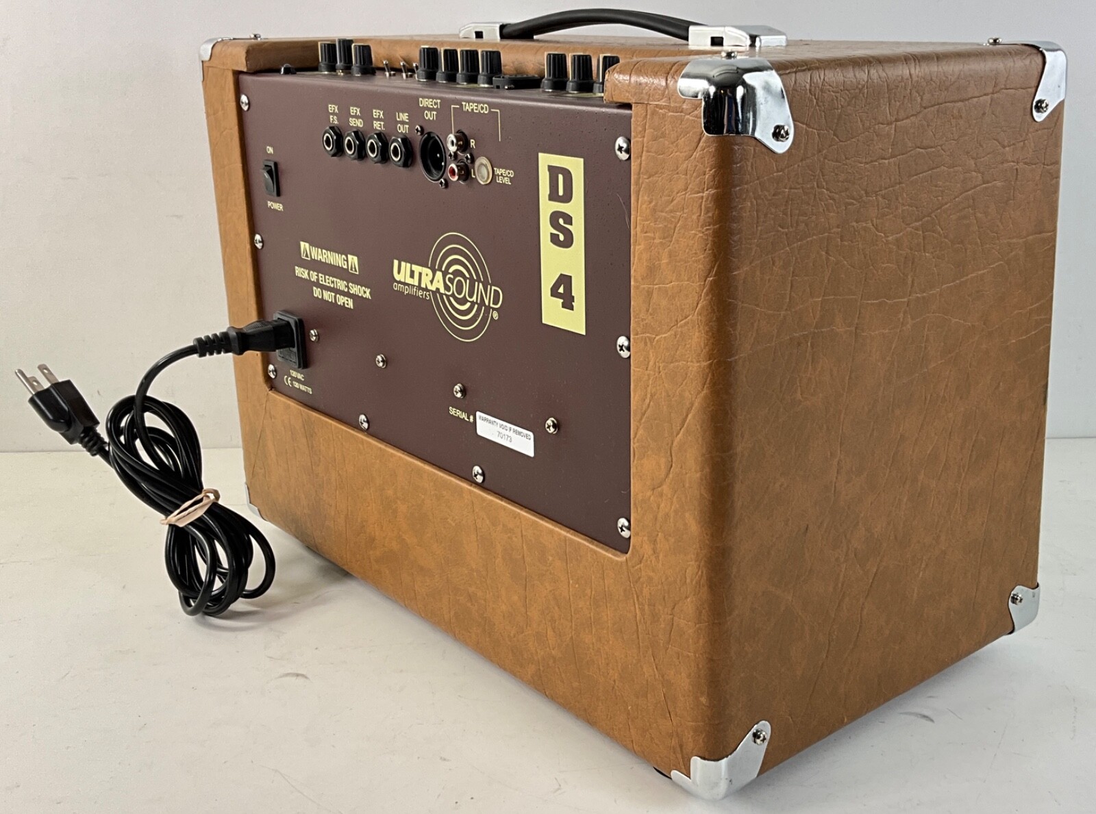 Ultrasound DS4 Guitar Amp Amplifier Nice Acoustic Amp w. Mic input eBay