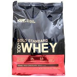Optimum Nutrition 100 Whey Protein Gold Standard 10 Pound Bag - Home Alqu