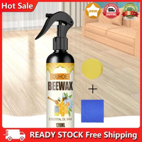 120ml Furniture Protection Polishing Wear Resistant Beeswax Spray for Floor (B) - Picture 1 of 9