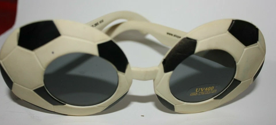 Gafas temáticas de balón de fútbol, favor de fiesta, disfraz divertido, ¡fanáticos de los deportes de fútbol! Foto 3 de 4