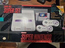 SNES/Super Nintendo Entertainment System Super Set Mario World CIB