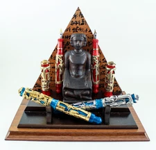 Montegrappa Luxor & Red Sea Fountain Pen 4-Piece Set  - Matching #130