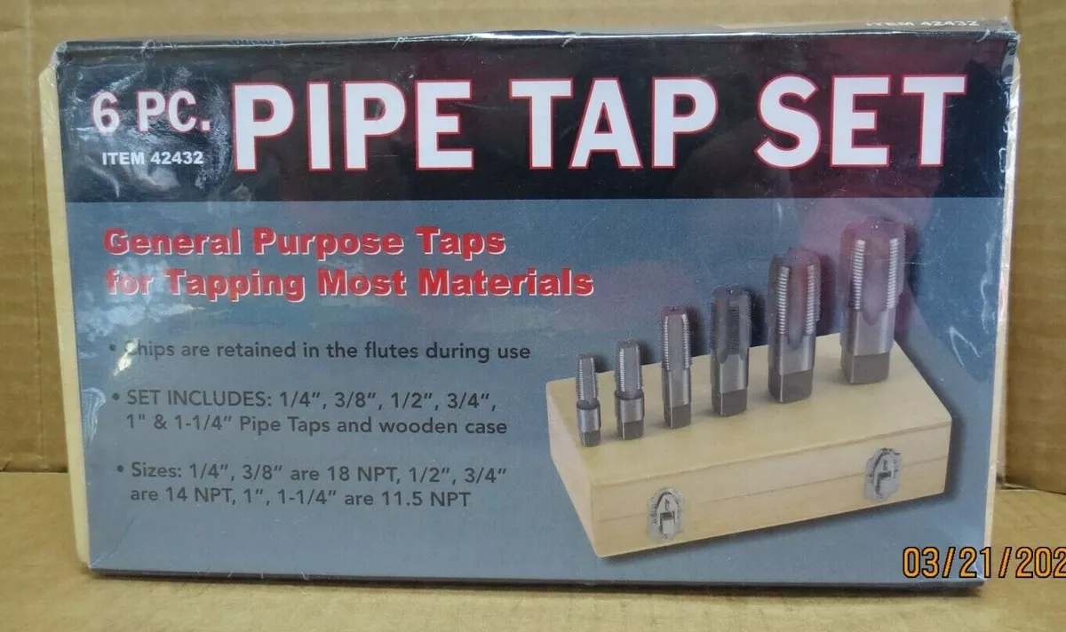 Pipe tap on sale harbor freight