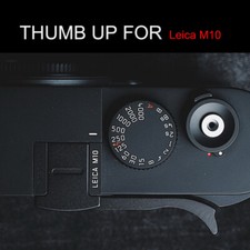 Hot Shoe Cover Aluminum Thumb UP Metal Thumb Rest Thumb Grip For Leica M10 M11