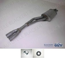 Auspuff Mitteltopf+Anbauteile f&uuml;r Mercedes S-Klasse W116 350+450 SE 1973-1980