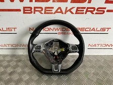 2008-2016 Vw Scirocco Leather Multifunction Flat Bottom Steering Wheel 2008-2016 Vw Scirocco Leather Multifunction Flat Bottom Steering Wheel