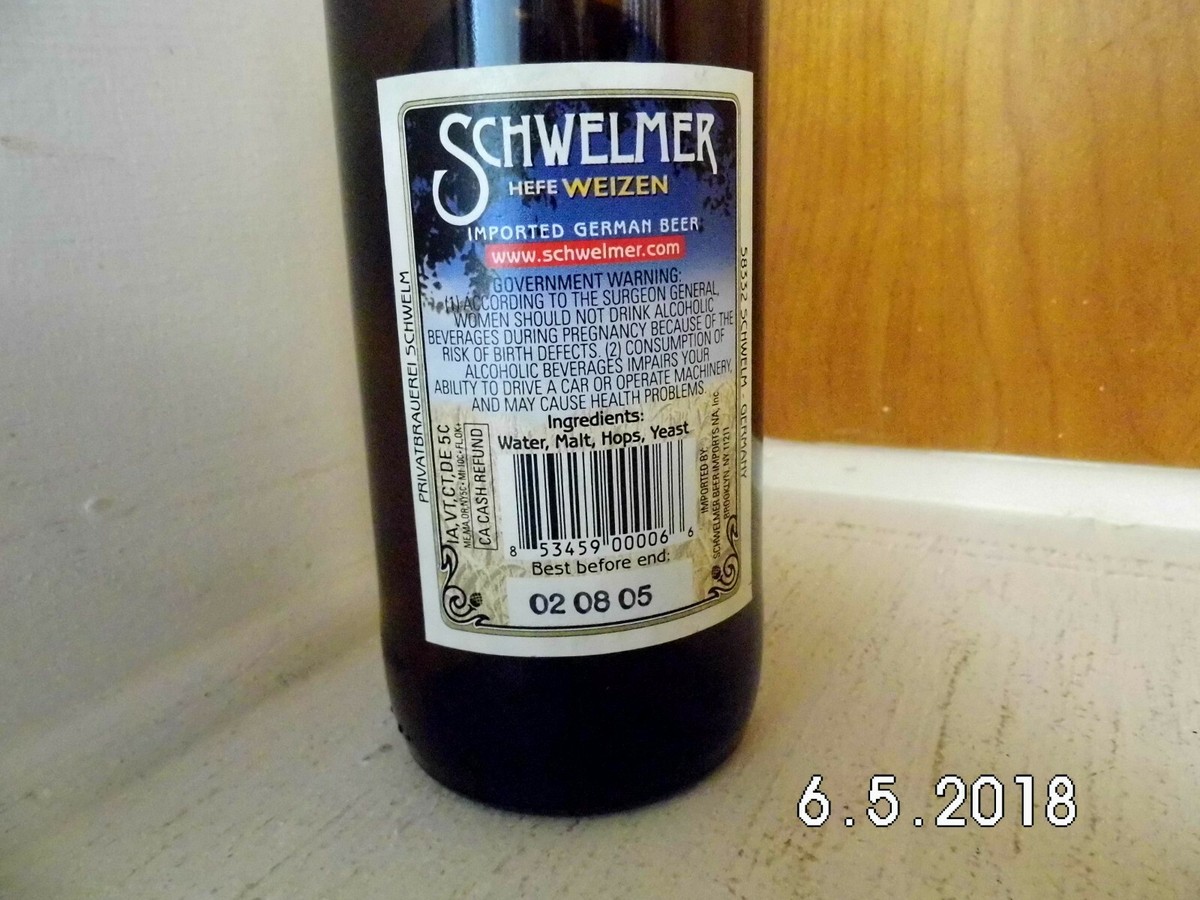 Schwelmer Hefeweizen German Swing Top Beer Bottle 0.5L 2005 Empty | eBay