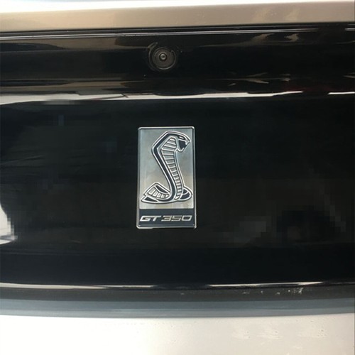 Front Hood Grille Badge Grills Emblem Trim for Mustang Metal GT350 - Foto 21 di 27