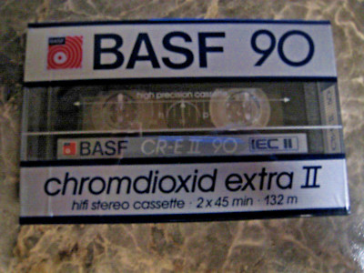BASF CR-E II chromdioxid extra II 90 MC Kassette Tape