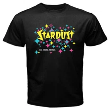 Stardust Hotel Classic Las Vegas Casino Men's Black Size S to 5XL