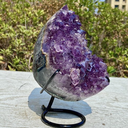 2.66LB Natural Amethyst Cluster Crystals - Therapeutic Energy Crystals - 第 13/16 張圖片