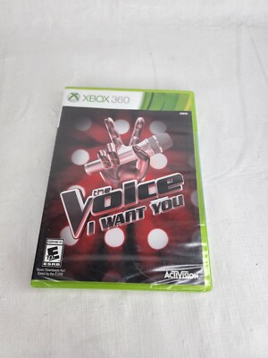 NEW The Voice: I Want You Karaoke Singing Game for Microsoft Xbox 360