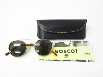 Moscot Sunglasses ZEV 46 Size Clip On Set Good Condition