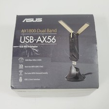 ASUS WiFi 6 AX1800 USB WiFi Adapter (USB-AX56) - Dual Band WiFI 6 client, 2x2 Su