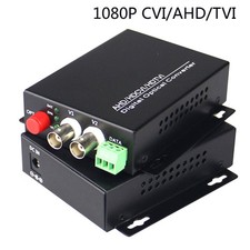 2CH Video Data Fiber Optical Media Converters,S/M For 1080P HD CVI AHD TVI CCTV