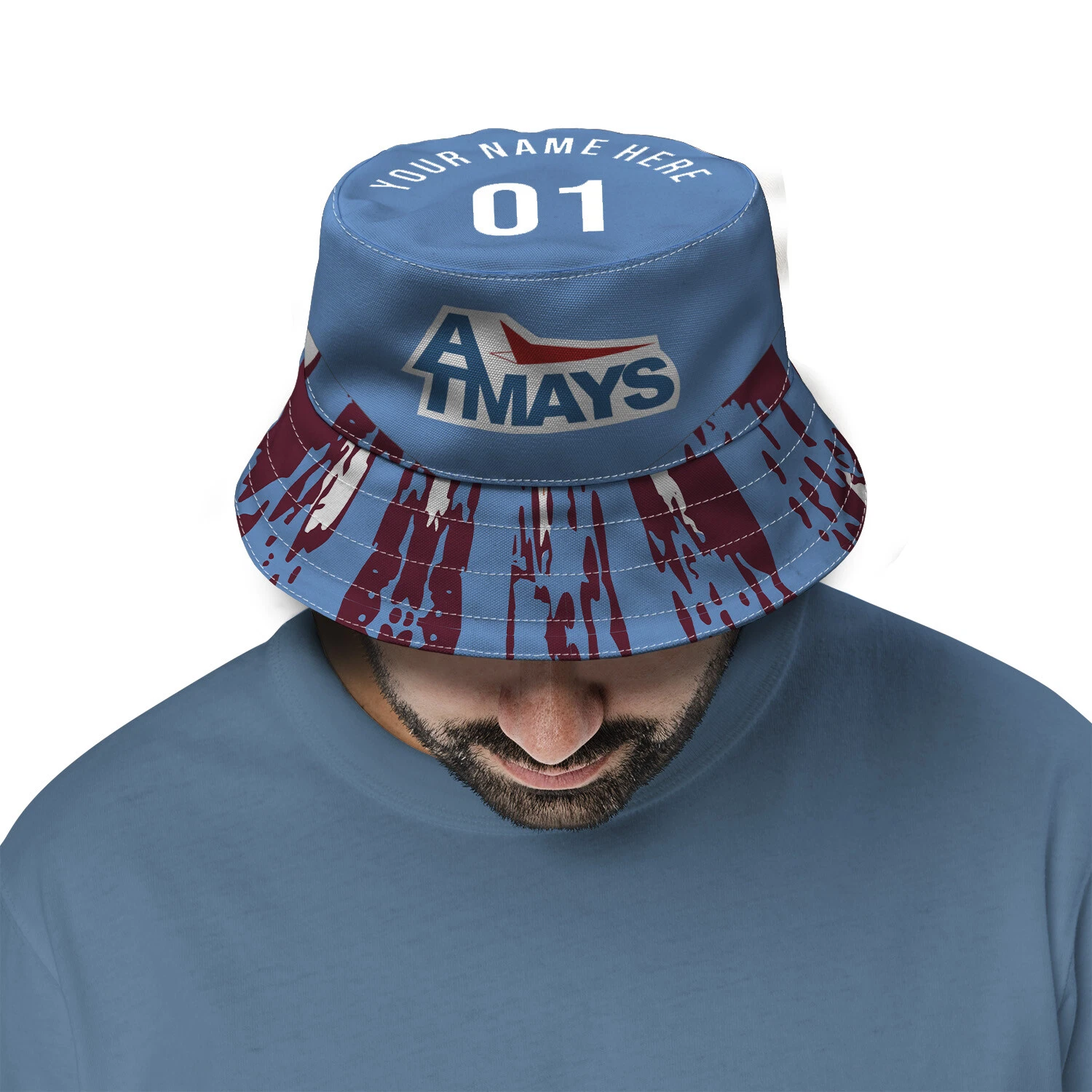 Kilmarnock 1993 Away Retro Football Bucket Hat Festival Bucket Hat Unofficial