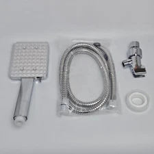 Grich Venus Handheld Shower Head 2.5 gpm 6 Spray Pattern Settings Chrome Finish