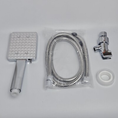 Grich Venus Handheld Shower Head 2.5 gpm 6 Spray Pattern Settings Chrome Finish