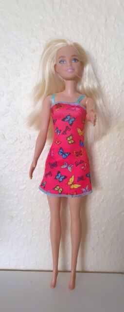 Barbie Puppe Blonde Doll mit Kleid Kinderzimmerauflösung