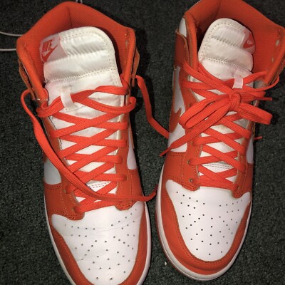 Size 9 - Nike Dunk High Retro QS Syracuse 2016 | eBay