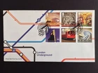 GB QEII 2013 London Underground Set on Unaddressed First Day Cover London S/H/S
