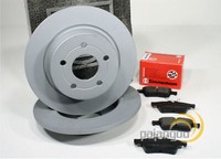 Zimmermann Bremsscheiben 280 Mm BeläGe Hinten FüR Ford Grand C-Max