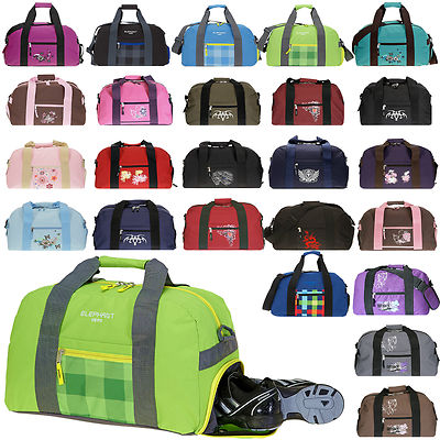 Sporttasche Elephant Spear Schulsporttasche Kindertasche Schuhfach Wahl +Flasche