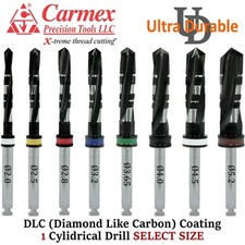 1x Carmex Dental Implant External Irrigation Surgical Drills DLC Coating Select