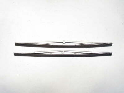 Wiper Blades Fits Dodge Colt Wagon Swallow 18'' Metal Body Satin Finish  B156-18