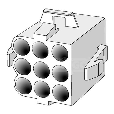 10 Stk - Mehrfachsteckverbinder - Passend für: Durite-HCUK 0-013-05 - Tyco 1-480
