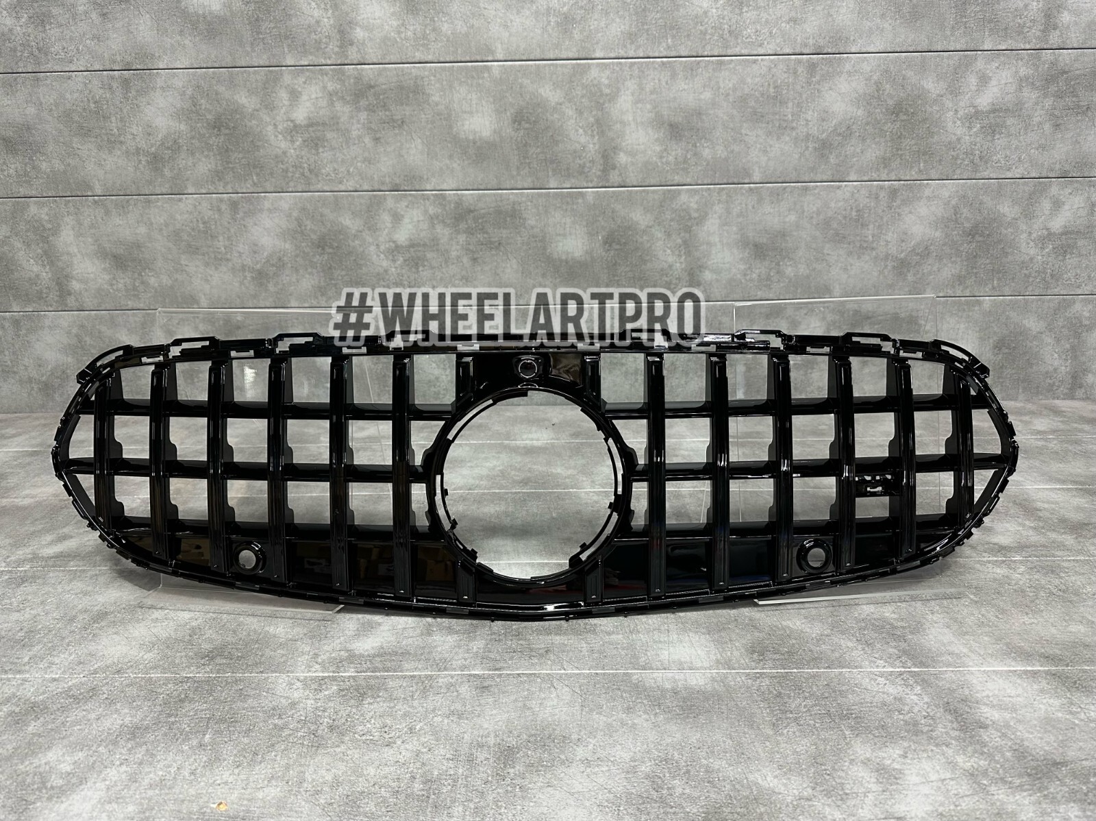 Calandre Mercedes Classe C W206 avec support caméra ajustement parfait pour modèle AMG